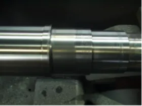 シャフトジャーナル溶射加工 AFTER