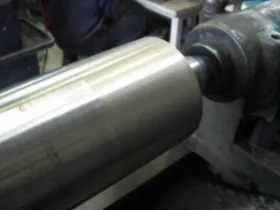 出力軸溶射加工 AFTER