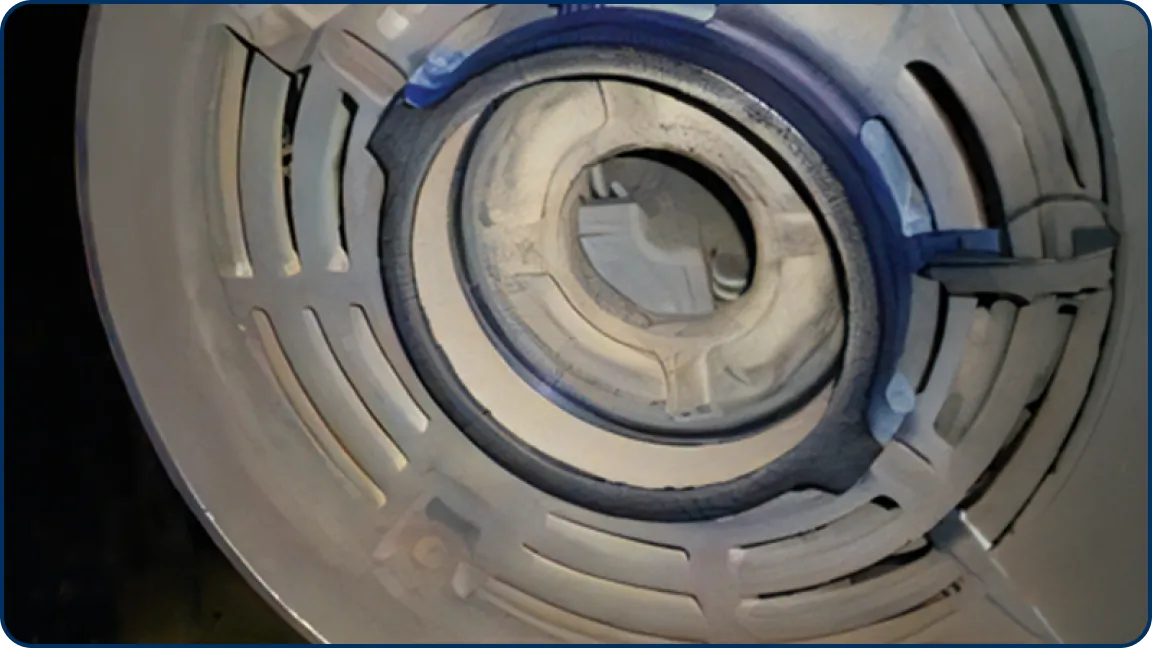 溶射加工 マスキング工程