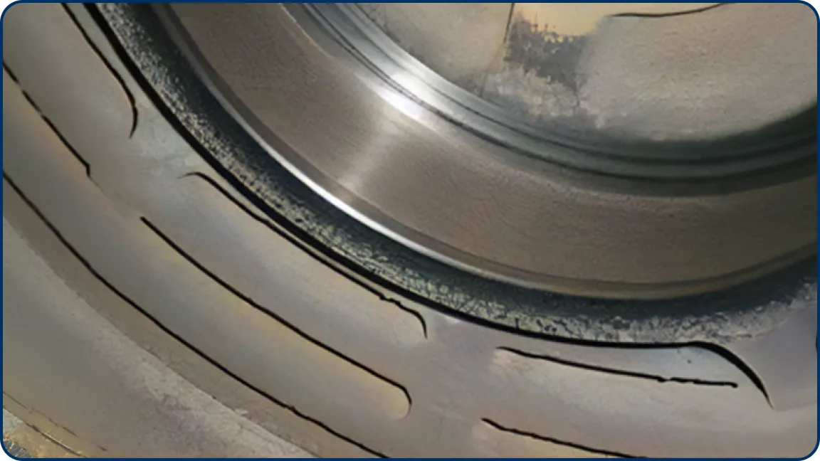 溶射加工 出荷検査工程