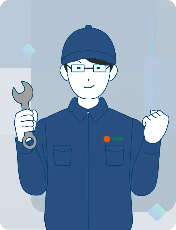 入社6年目 製造部 松根駿造